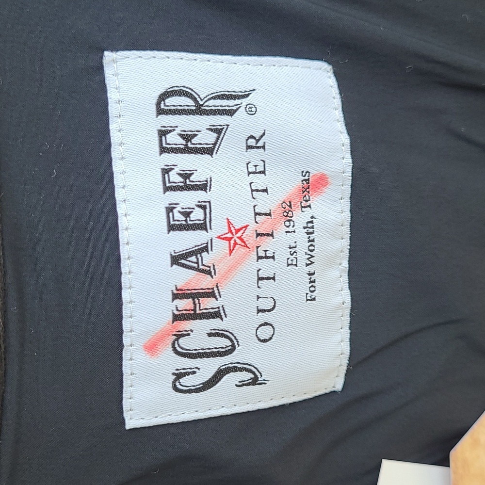 SCHAEFER Outfitter Ramshorn Light Grey Sz L Mens Zip Sweater Fleece Jacket NEW - Picture 6 of 11